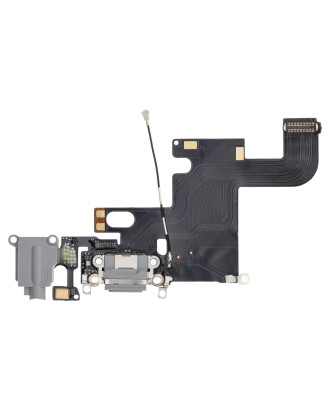 Flex Conector de carga compatível com iPhone 6 6G cinza