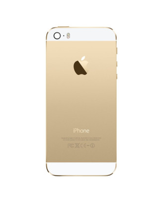 Carcaça Tampa traseira compatível com iPhone SE 2016 dourado